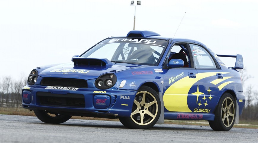 Subaru Impreza WRX Rally élményvezetés KakucsRing 10 kör