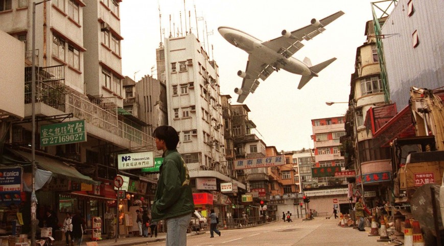 Hong Kong, szűk forduló a város felett-Boeing szimulátor 30 perc