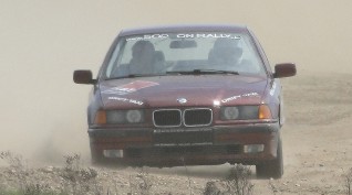 BMW E36 325i rally élményvezetés rallykrossz pályán 12,5 km