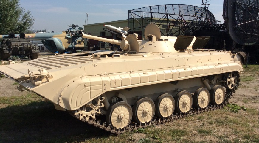 BMP-1 tankvezetés Budaörsön