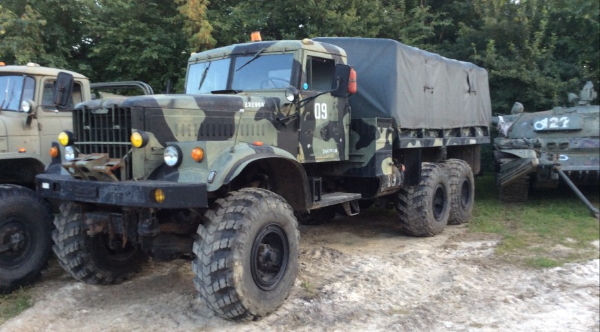 Kraz 255 katonai teherautó élményvezetés