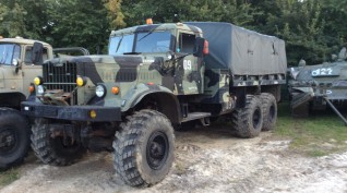 Kraz 255 katonai teherautó élményvezetés