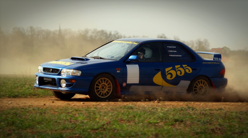 Subaru 555 Type RA élményvezetés rallykrossz pályán 12,5 km