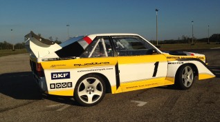 Audi S1 Rally car Proto élményvezetés KakucsRing 8 kör