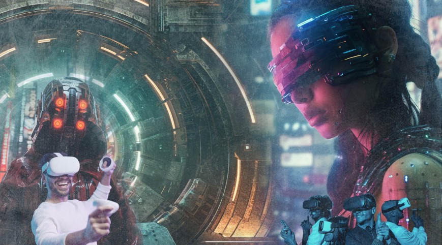 Cyberpunk VR szabadulószoba 2-6 fő