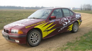 BMW E36 325i rally élményvezetés rallykrossz pályán 4,5 km