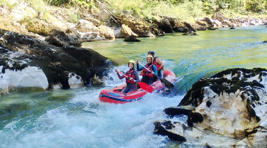 Kétnapos rafting túra Ausztriában a Salza folyón