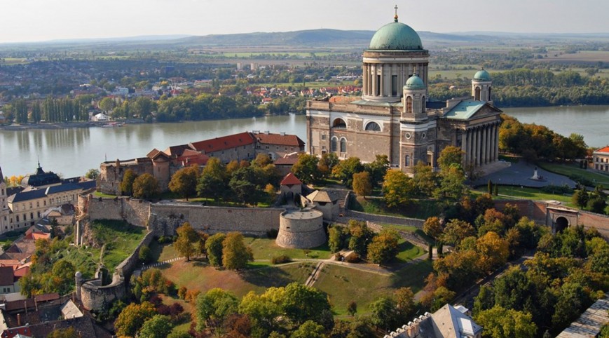 30 perces repülés Esztergom panorámájával 3 fő