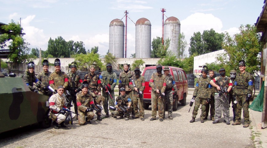 Paintball Budapest határán, profin kiépített pályán 200 db golyóval