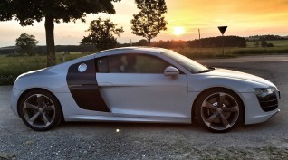 Audi R8 V8 420 LE élményvezetés Euroring 3 kör