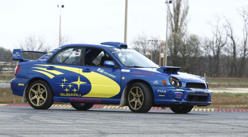 Subaru Impreza WRX Rally élményvezetés KakucsRing 6 kör