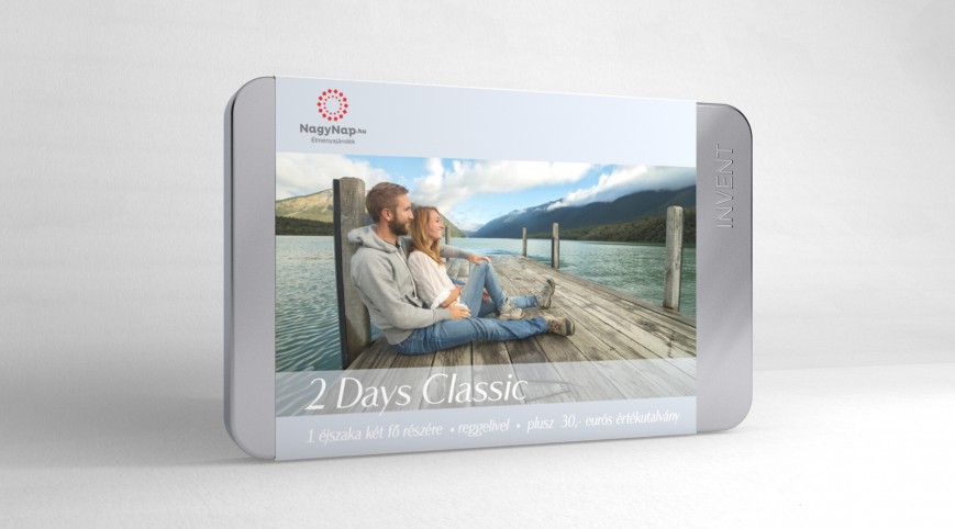 2 Days Classic szállodai utalvány 2 napos pihenés 2 fő részére