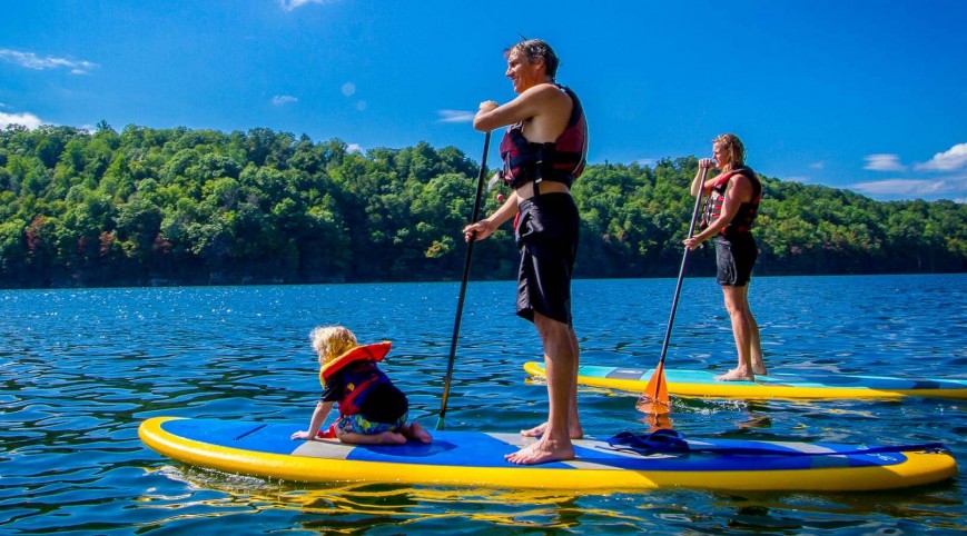 Családi SUP (Stand Up Paddle) evezés 2-4 fő részére